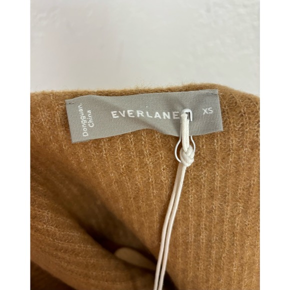 Everlane The Cozy Stretch Tank in Camel NWT Size XS - Picture 5 of 8